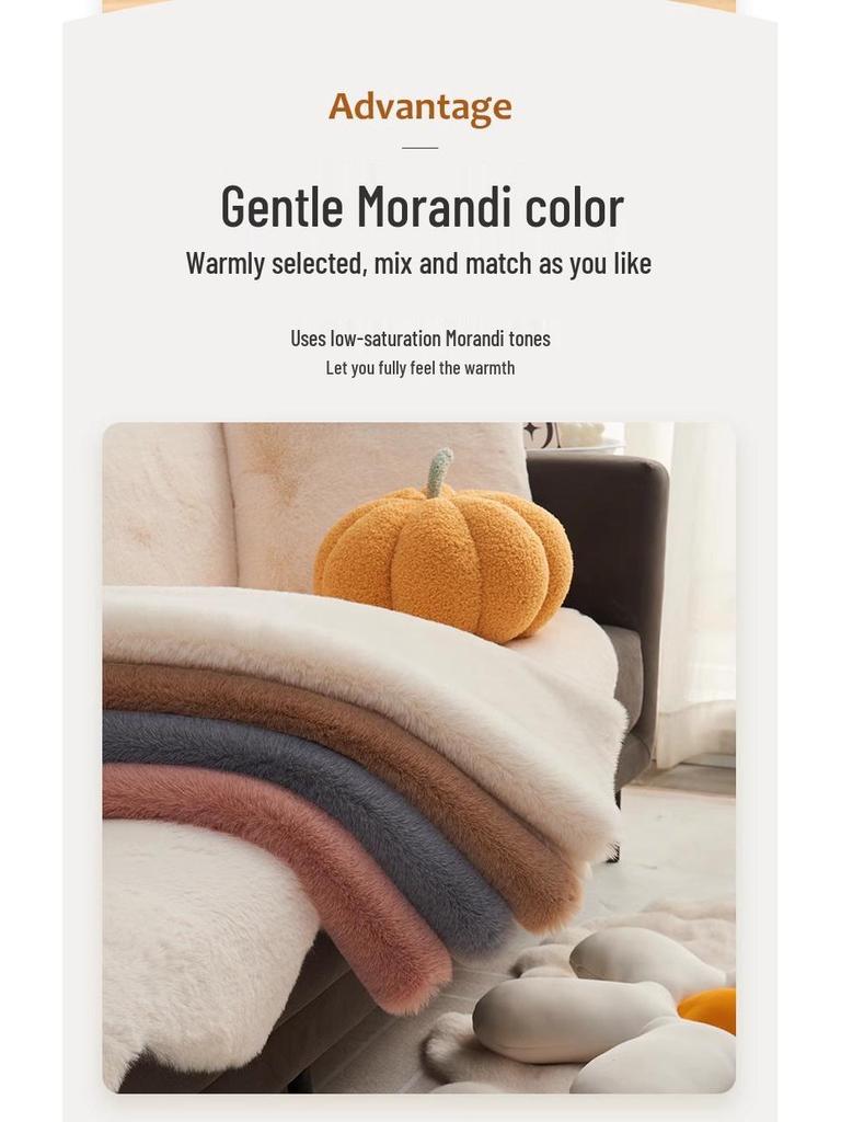 Ковер из искусственного кроличьего меха: Пушистый напольный коврик для спальни/прикроватный, подушка для эркерного окна в гостиной, прикроватный коврик для кофейного столика или гардеробной