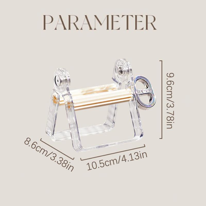 Металлический выжиматель тюбика зубной пасты, роликовый выжиматель зубной пасты, многофункциональный выжиматель тюбика краски для художника, парикмахера, маляра