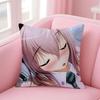 SSuper Sonico Cushion Cover Pillow Case Soft Friendly Fabric  Concealed Zipper