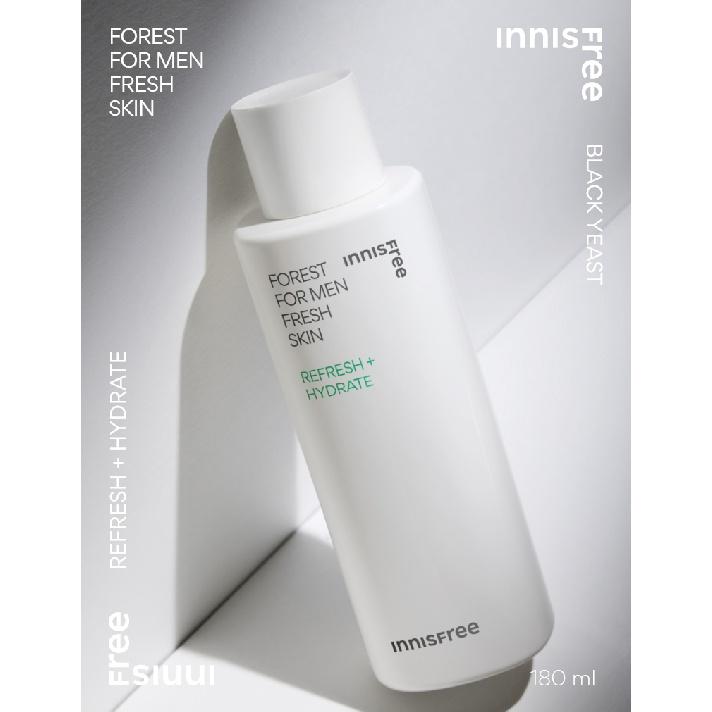 Innisfree Серия «Лес для мужчин» (Универсальная эссенция и очищающая пена для бритья & Fresh Skin & Fresh