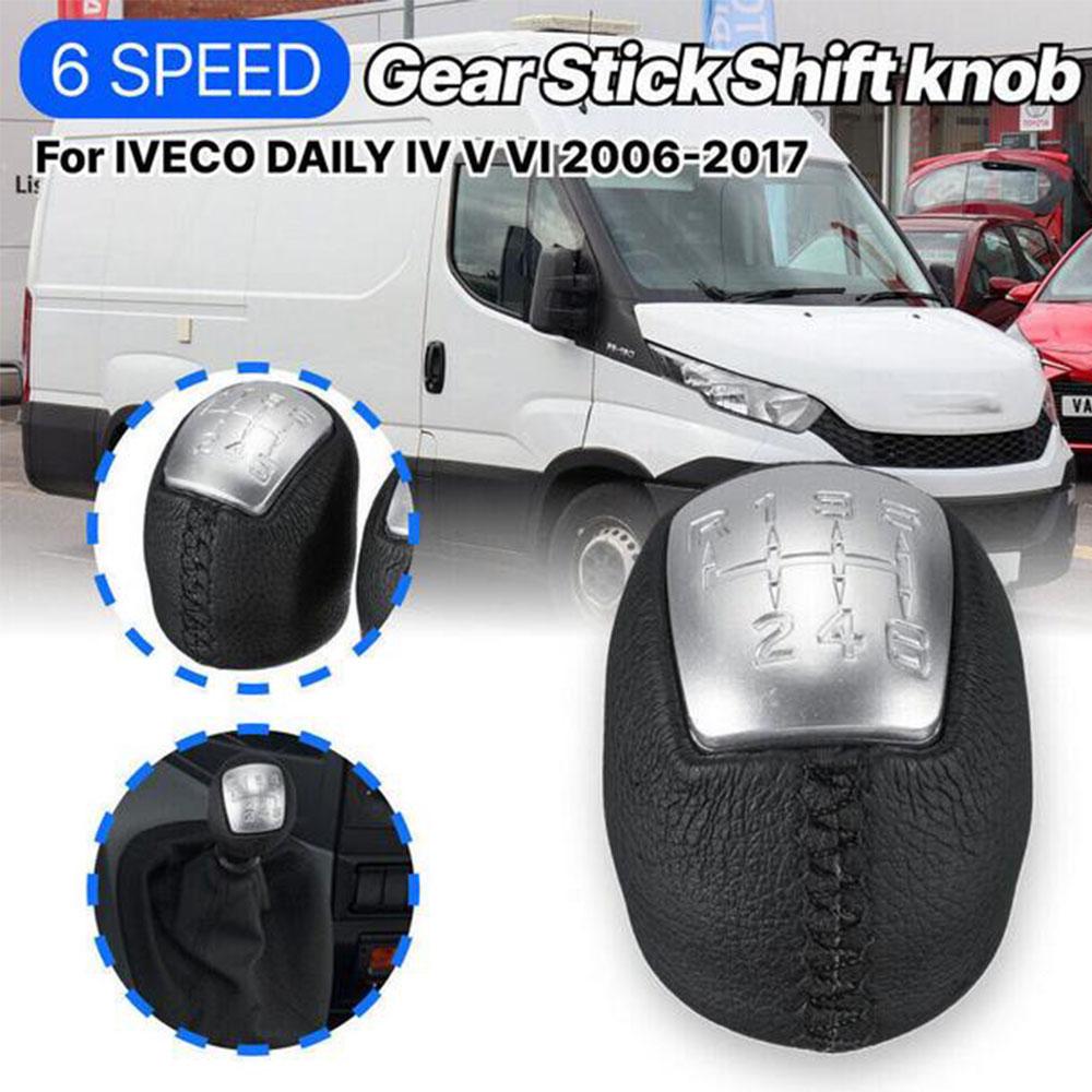 Кожаная ручка переключения передач с 6 скоростями для Iveco Daily