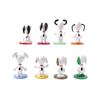 Cross-Border Trendy Snoopy Mini Figured Decor: PVC Cute Desktop Ornaments