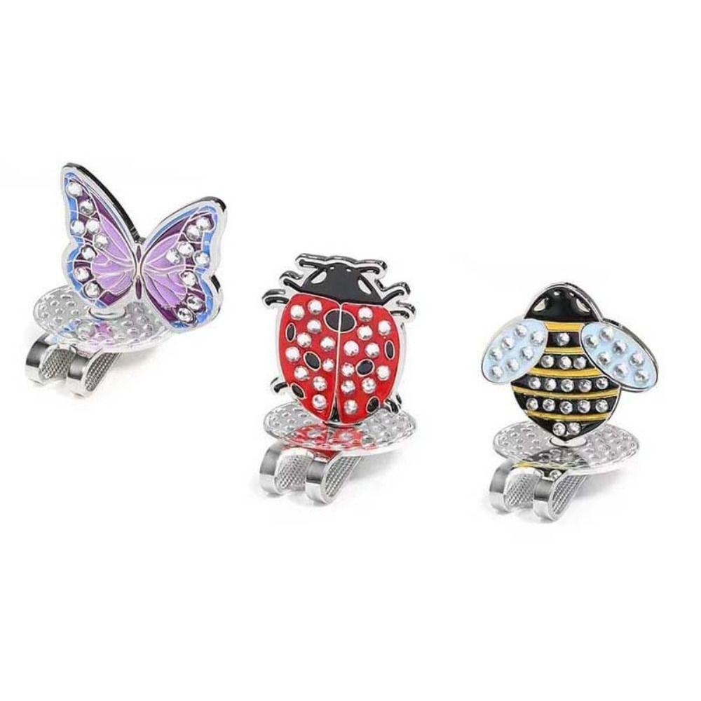 Magnetic Golf Cap Clip Insect Bee Golf Hat Marker Outdoor Sports Golf Ball Mark  Men and Women
