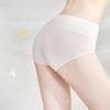 4 шт., размер M-5XL, хлопковые трусики с высокой талией, женское нижнее белье, трусы для девочек, дышащее женское белье