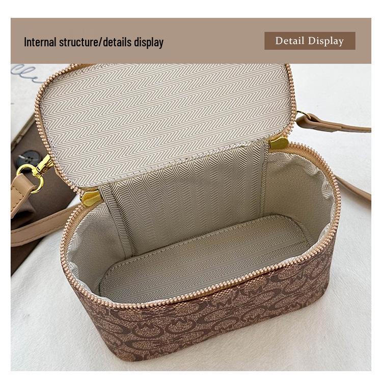 Зимняя мини-сумка кроссбоди на цепочке 2026 года для женщин