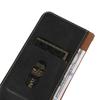 KHAZNEH For Motorola Moto G75 5G Case Genuine Cow Leather Wallet Phone Cover Nappa Texture