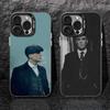 Чехол для телефона Peaky B-Blinders Томми Крутой черный IMD Цветной Серебристый Подходящий мягкий чехол для iPhone 16 15 14 13 12 11 XS Pro Max