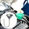 Bendable Spout Funnel Iron Automotive Use Universal Long Neck for Oils Fuel Vehicles