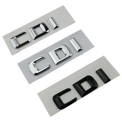 3d Abs автомобильный задний багажник, эмблема, значок, наклейка Cdi, наклейка для Gla G55 Sl C63 E63 C43 E260 C200 Ml63 Cls63, аксессуары