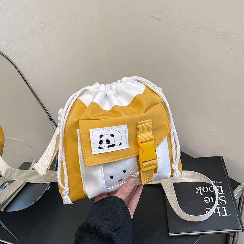 Весенняя милая маленькая сумка-мессенджер новая японская девушка Харадзюку студентка холщовая сумка на плечо сумка-ведро