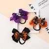 Хэллоуин забавные ленты банты для волос для девочек шляпа ведьмы призрака ткань эластичная веревка для головы девочек рождественские аксессуары для волос