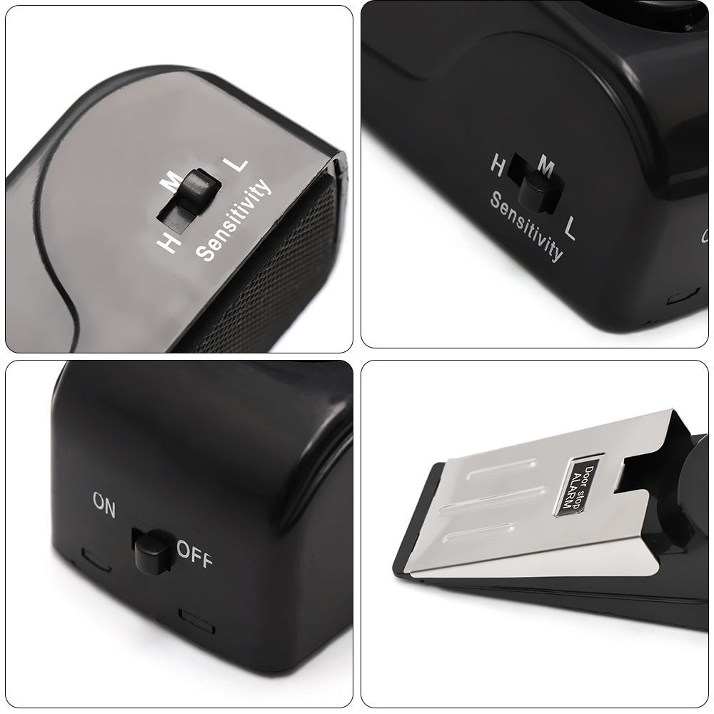 120 дБ Противосигнальная сигнализация от сильного вторжения Противоугонный Стопор для двери от взлома Детекторы открытия/закрытия двери