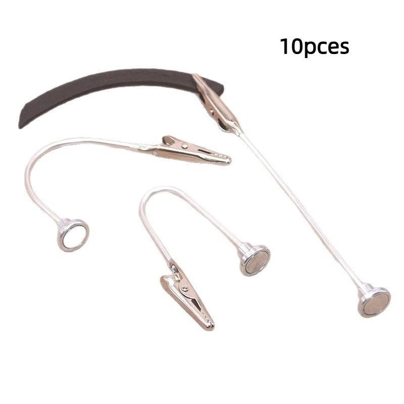 5/10Pcs Durable Strong Magnetic Support Frame Stainless Steel Mosquito Coil Bracket Multi-function Ash Tray Base Incense Clip