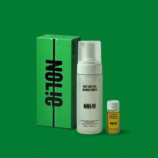 Nowrai Knit & Tide Женское моющее средство и ампула 147 мл + 13 мл 2 вида, выберите 1 из 1 (отбеливание/эластичность)