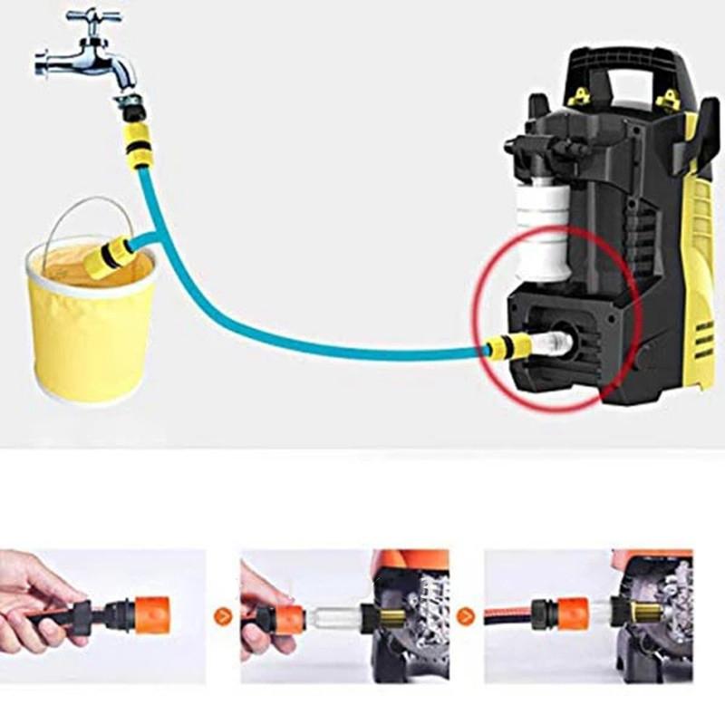 Фильтр для воды для мойки высокого давления Karcher K2 K3 K4 K5 K6 K7 G 3/4'' Фильтры для воды с 2 фильтрующими сердечниками для Lavor для Nilfisk