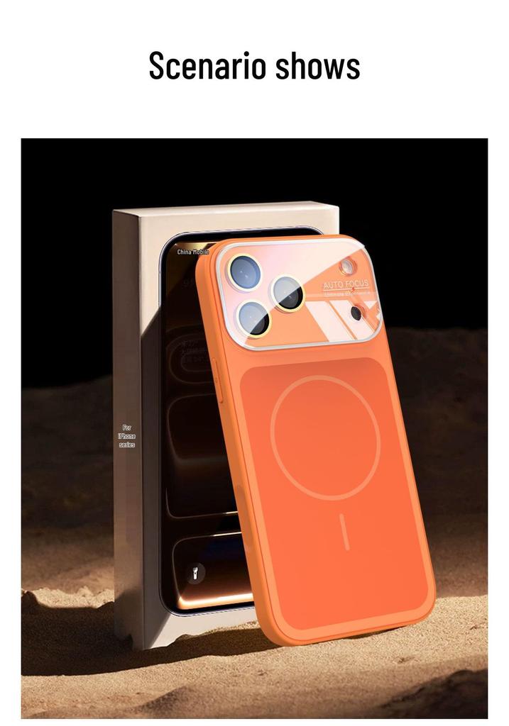 Чехол из жидкого силикона с магнитом и кнопкой AI для iPhone 17 Pro Max - Защитная крышка для Apple 16 PM