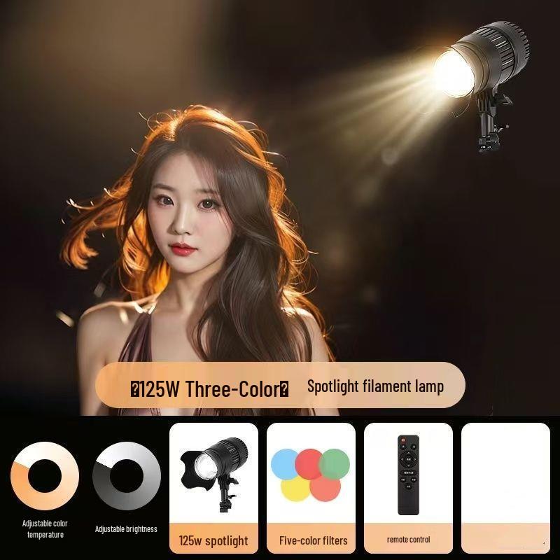 Live Stream Hair Fill Light: Atmosphere & Beauty Spotlight for Photography