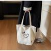 2025 Autumn/Winter Women's Lightweight Korean Style Tote Bag - Large Capacity, Simple Fashion, Commuter-Friendly