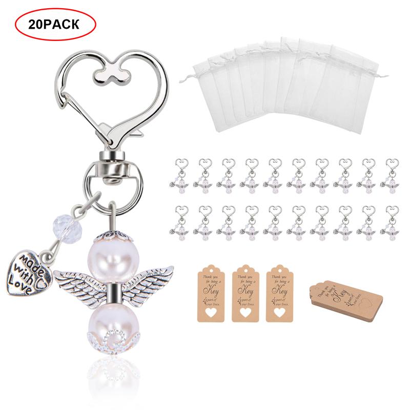 20 шт. Брелок-подвеска Ангел Пряжа Сумка Подарки для Свадьбы Дня рождения Вечеринки