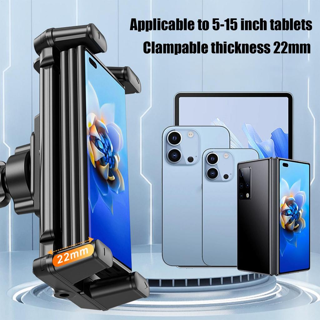 Держатель для телефона для грузовика Держатель для телефона с зажимом Крепление для телефона для грузовика Экскаватора Вилочного погрузчика Автомобильная подставка Кронштейн для мобильного телефона