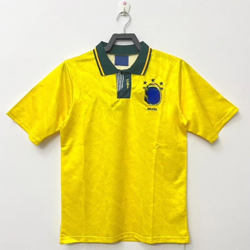 Brazil Retro National Team Football Jerseys Home Away Training World Cup Legend Sports