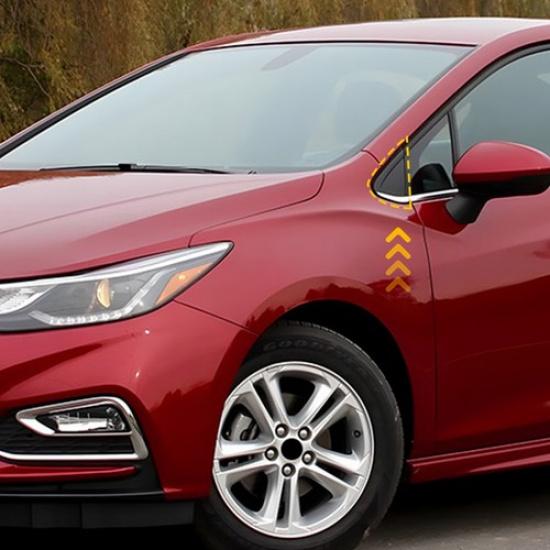 Left Fender Pillar Trim Mirror Corner Molding For 2016 2017- Chevy Cruze EXV