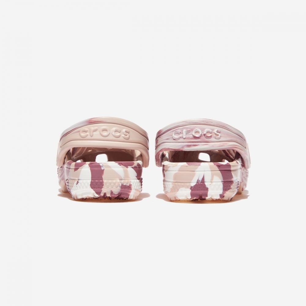 Crocs Classic Marbled Clog Toddler Crs206838 Quartz Multi