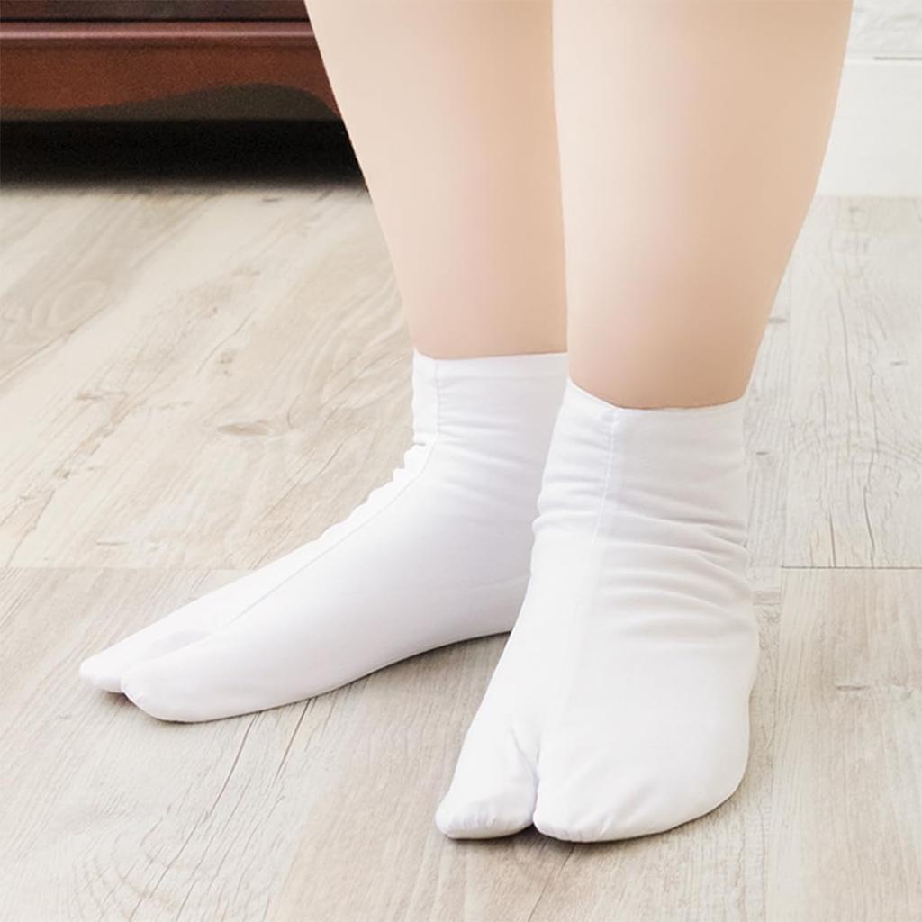 Tabi Socks with Flannel Broadcloth Brushed [KYOETSU] [Outlet Item] [Kyoetsu] Lining, 4-panel Kohaze, Fabric, Lining, Women's (29.0)