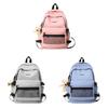 Luo Unisex College Backpack With Nylon And Trendy Printed Design For School