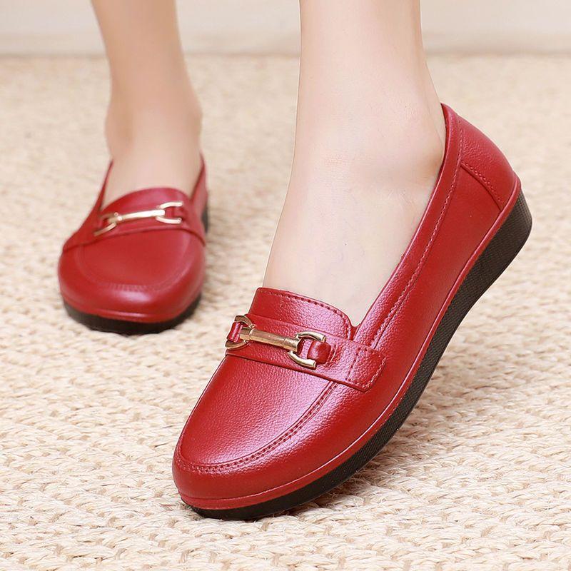 Женские резиновые сапоги с неглубоким носком, водонепроницаемые и нескользящие плоские резиновые сапоги для женщин, износостойкая рабочая обувь для весны и осени