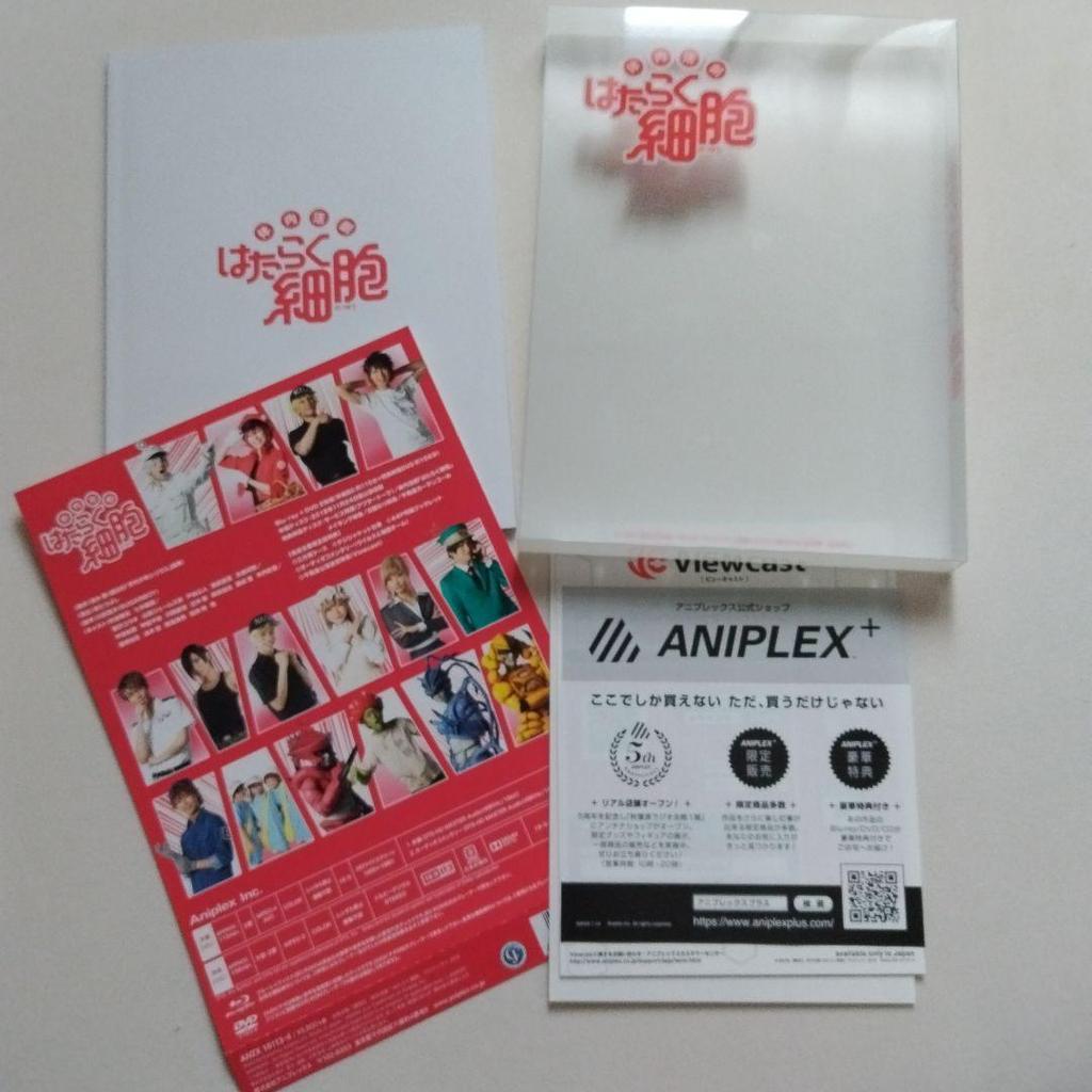 [USED] Cells At Work! Blu-ray 2-disc Set with Bonus DVD