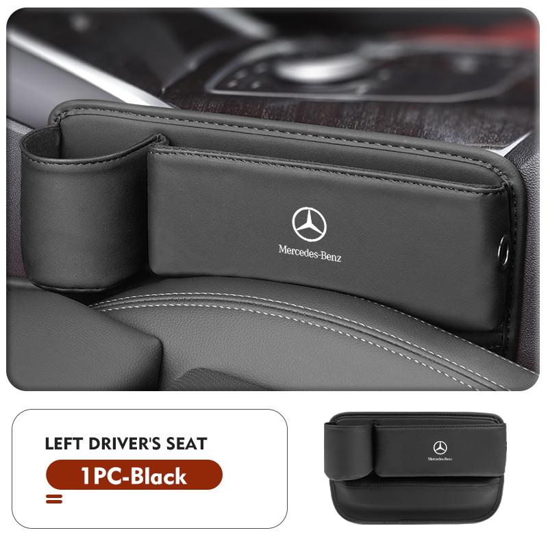 TFSM4 Multifunction Car Seat Gap Storage Box Pocket Auto Accessories For Mercedes Benz CLK GLC W212 C200 C300 W203 W204 W205 W169 W176