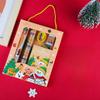 Christmas Stationery Set Cartoon Xmas Pattern Pencil Sharpener Erasers Pencils Kawaii School