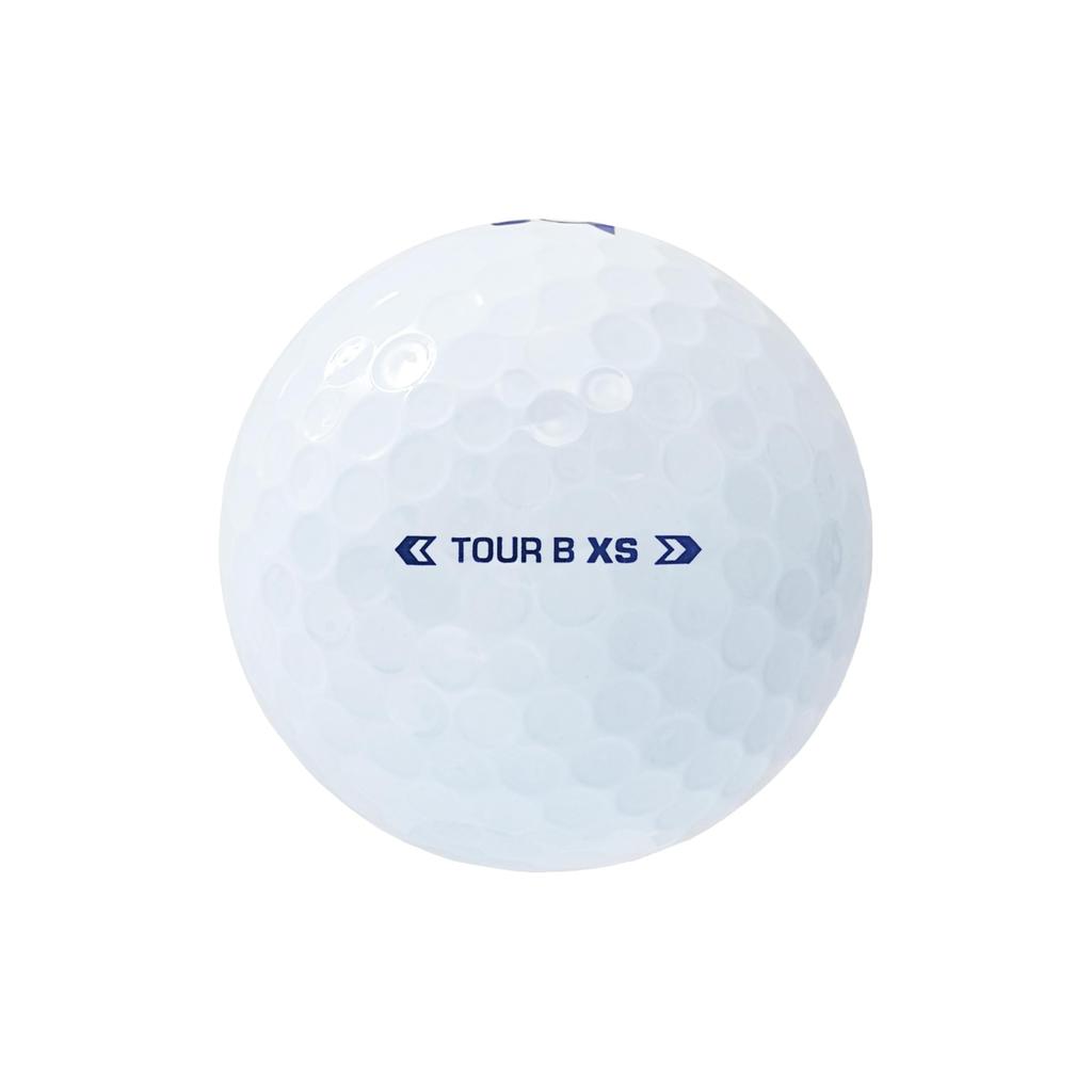 BRIDGESTONE TOUR B XS Golf Balls Blue Pack of 12 (2024 Model), White, Edition, (S4BXJ)
