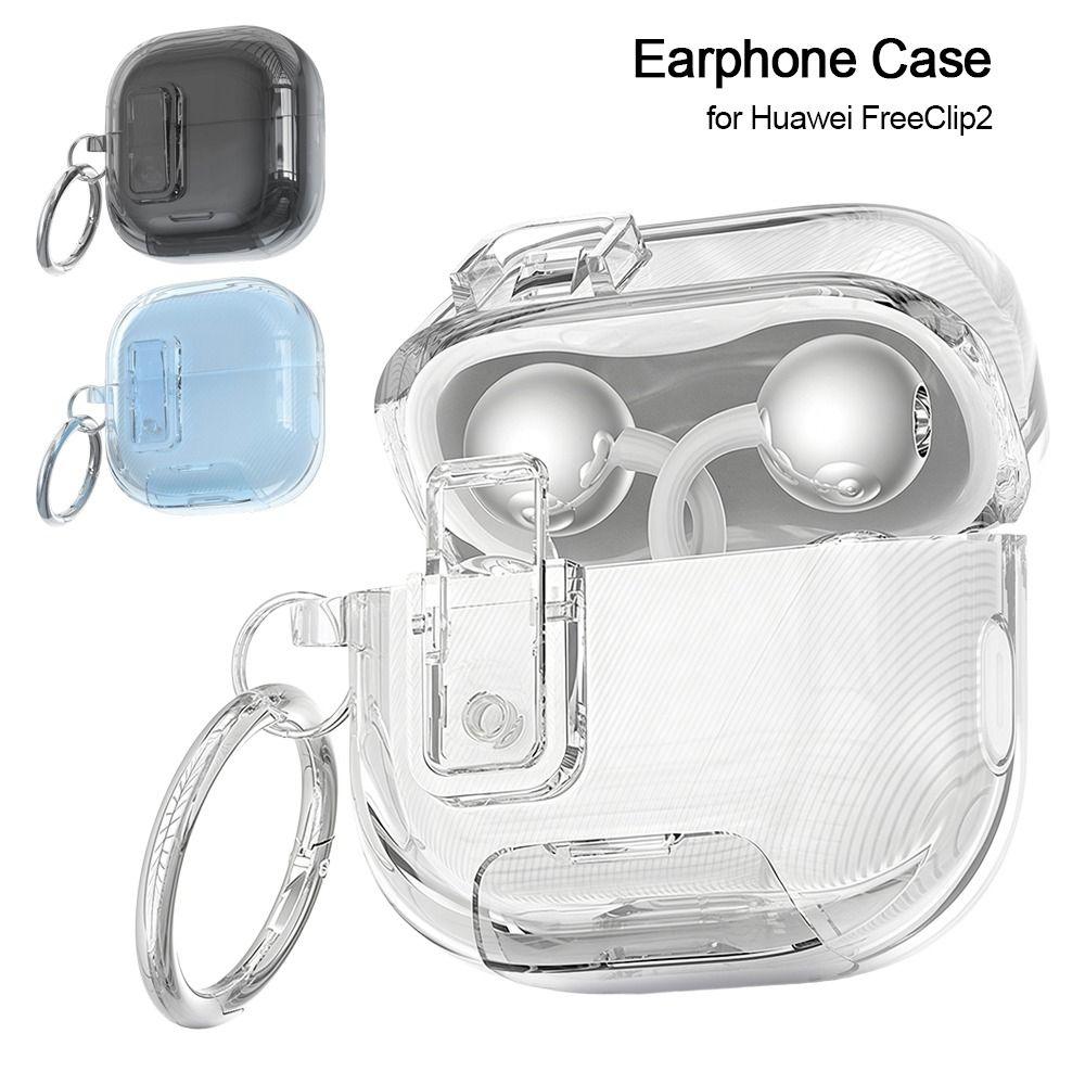 Shockproof Protective Case Anti Scratch Bluetooth Earbuds Case for Huawei  FreeClip2 Travel Use