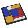 TVETE Color Block Brain Training 3D Puzzle Questions In 4 with Question Spatial Various Trains Improves Cognitive and Educational Toy for Elementary
