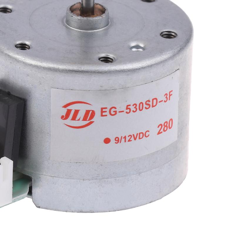 Eg530Sd-3F DC5-12V 3-скоростной 33/45/78 Металлический Мотор для Проигрывателя Виниловых Пластинок 25 мм Монтажные Отверстия Мотор с Втулкой Для Проигрывателя Виниловых Пластинок