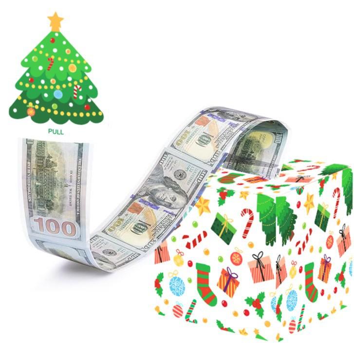 Christmas Surprise Money Box Cash Gift Merry Christmas Money Gift Box Card and Cash Holder Adult Gift Box