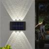 1/2pcs Solar Up Down Lights Outdoor Waterproof, Modern Nordic Sconce Illuminate Outside Sunlight Sensor Lamp