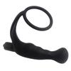 Men's Masturbation Plug Silicone Vibrator Sex Toy Prostate Ring G-Port Massager Adults