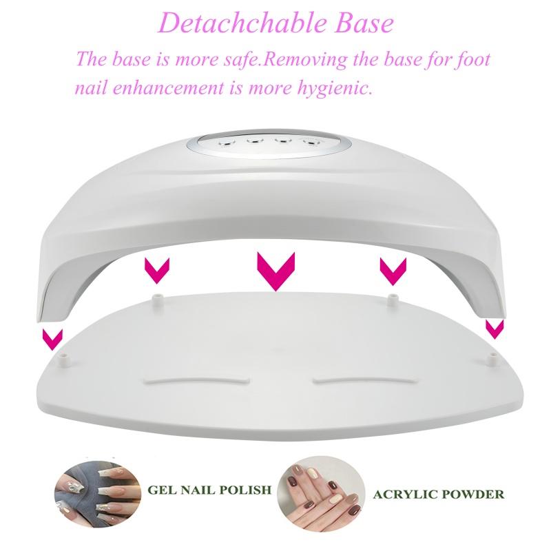 SUN X24 MAX Быстросохнущая машина для фототерапии ногтей светодиодная лампа для выпечки лака для ногтей сушилка для клея без черной руки бытовая лампа для ногтей инструмент