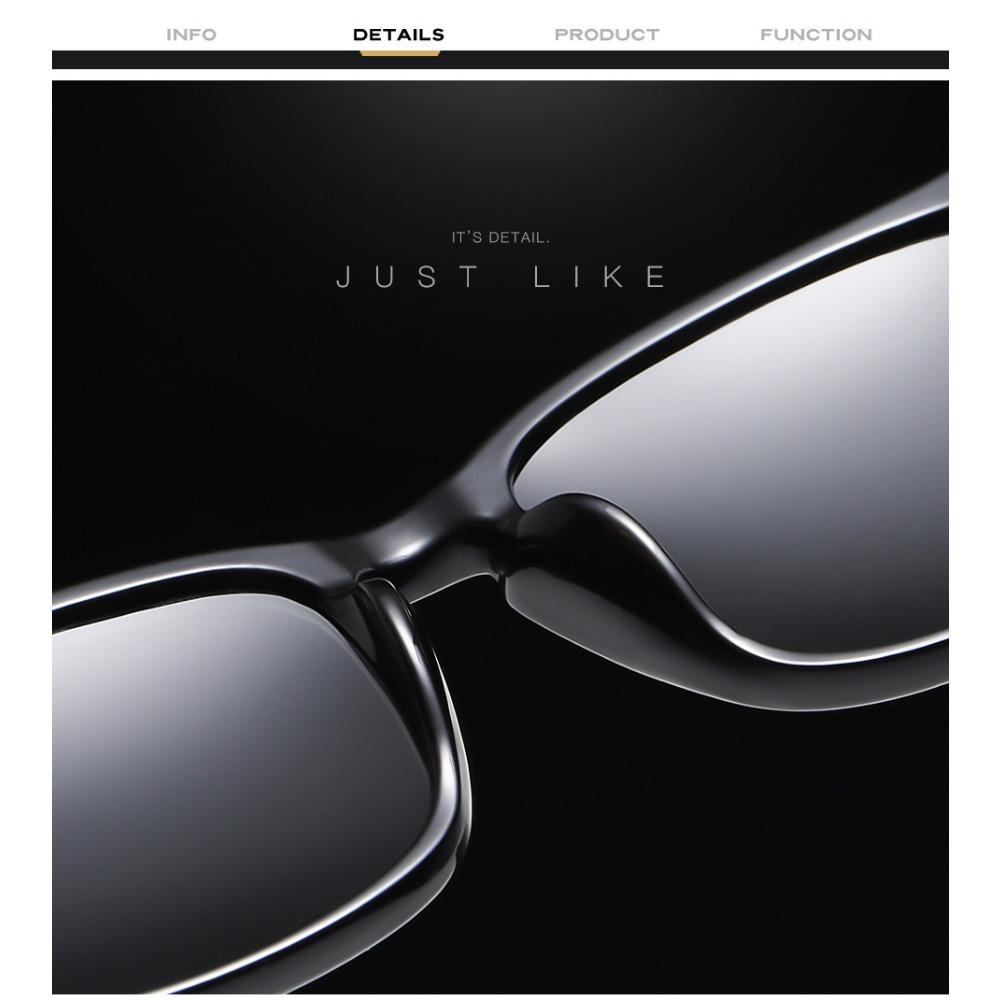 aoron Square Men's and Women's Polarized Sunglasses, Fashionable Colorful Sunglasses, Driving Night Vision Goggles