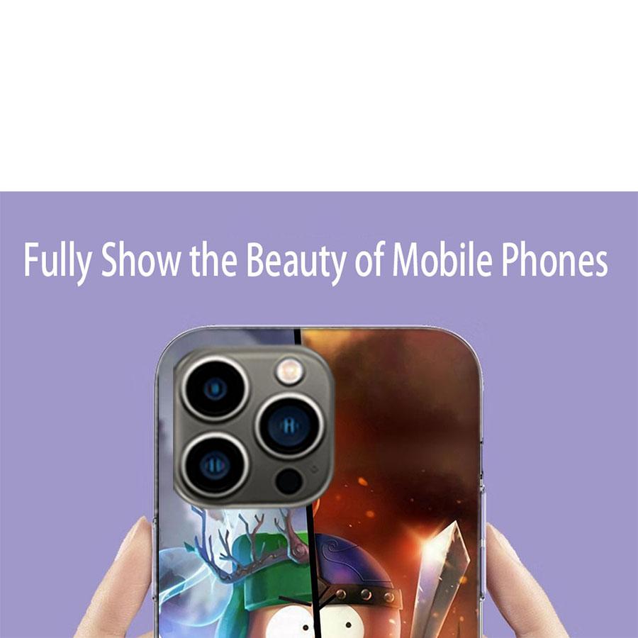 Cool S-South P-PARK Phone Case For Iphone 17 Air 15 Pro 14 Plus 16 Pro Max 17E 16E 12 13 Mini 11 Cover Cute Fundas