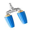 360-degree Rotating Turbo Nozzle GPM 4000 PSI Easy To Install Quick Connector