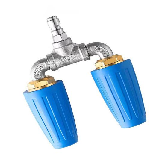 360-degree Rotating Turbo Nozzle GPM 4000 PSI Easy To Install Quick Connector
