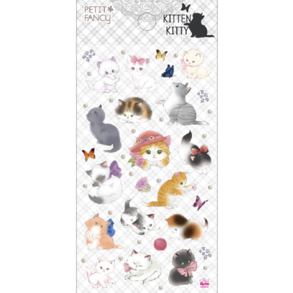 Petit Fancy 2 наклейки с милыми животными (по 10 шт. каждая) — 29 вариантов (трехмерные/корейские/украшения/скрапбукинг своими руками)