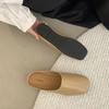 Fashion Fashion Square Toe Ladies Flats Slippers Sandals Shoes Female Footwear Flats Slides Slippers Shoes For Women Mules 2025 New