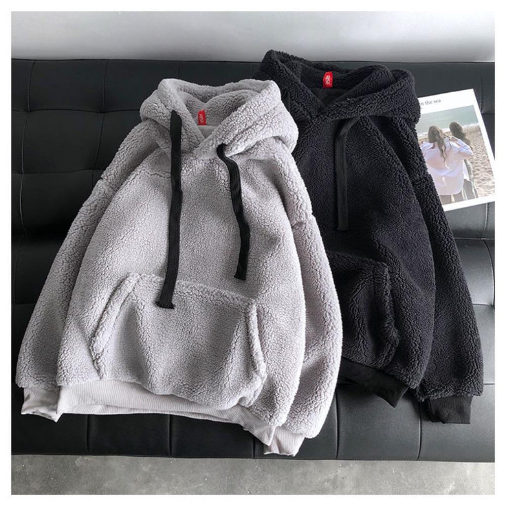 2023 Winter Fashion Warmth Thickened Sweater Loose Women's Long Sleeve Coat