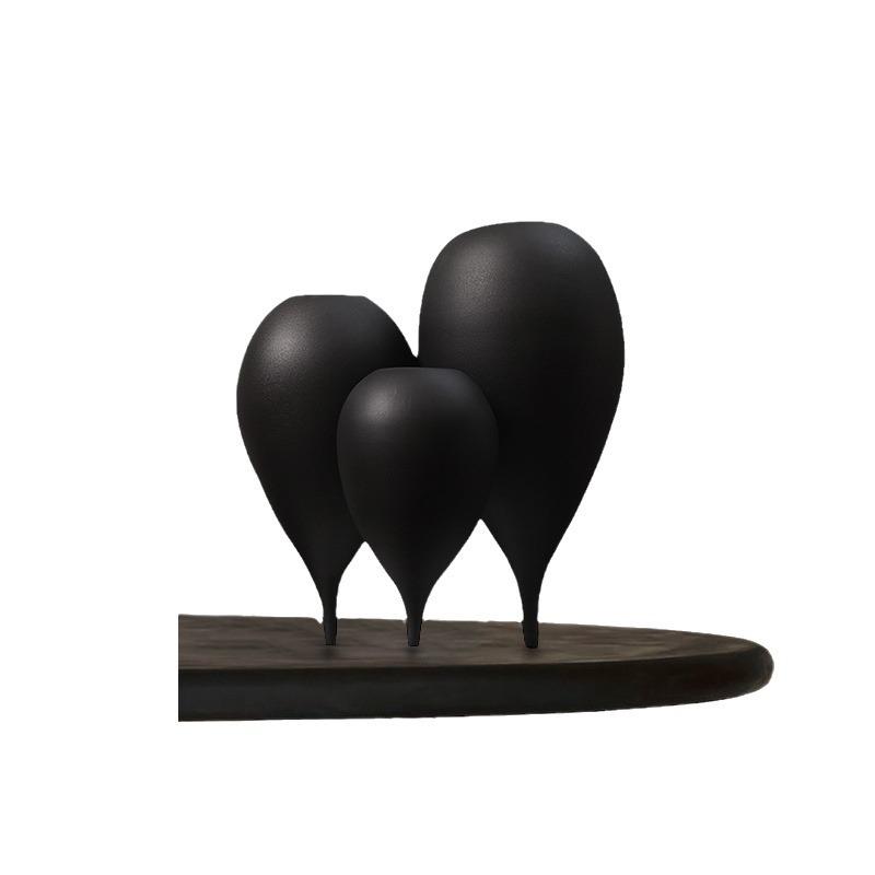 Мягкие пузырьковые украшения Bosi Home — ваза-качалка небольшого диаметра с высоким горлом и легким пузиком.