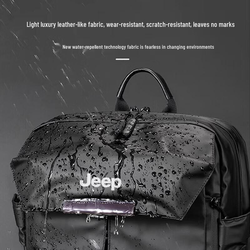 Jeep Мужской деловой рюкзак для путешествий с отделением для ноутбука